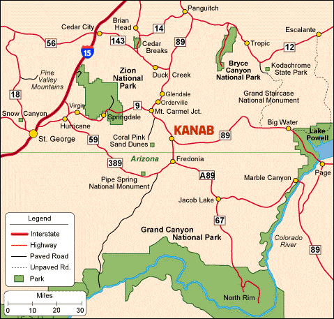 Kanab-Utah-map-where-is-it