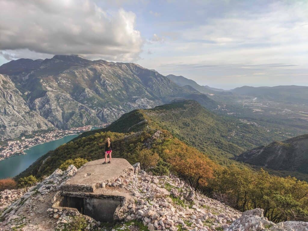 vrmac trail in kotor montenegro