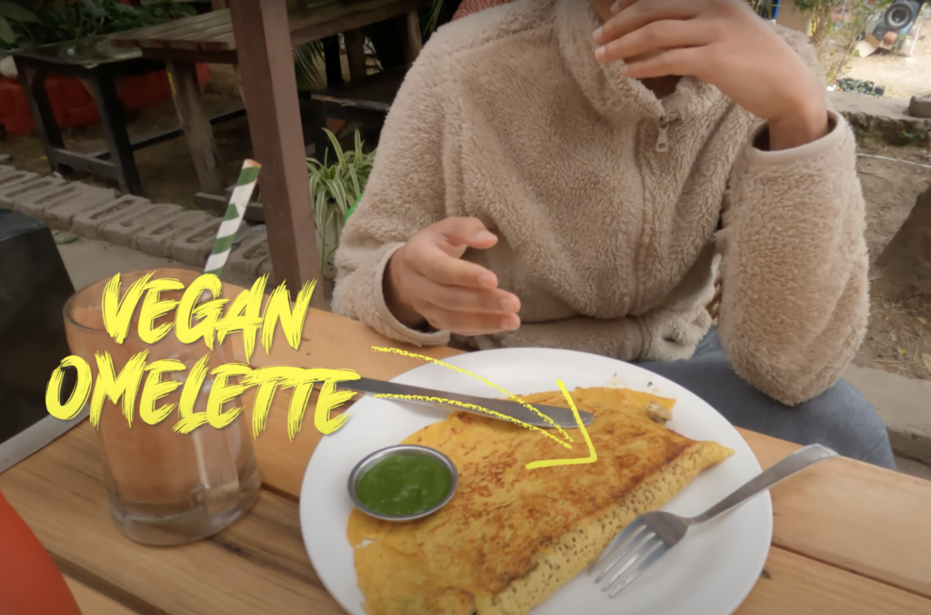 Rishikesh-culinary-vegan-omlette