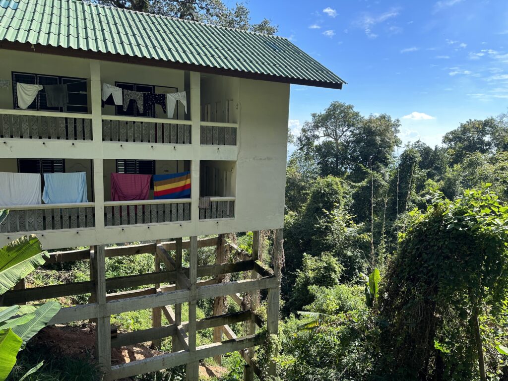 The view from the Doi Suthep Vipassana retreat center in Chiang Mai