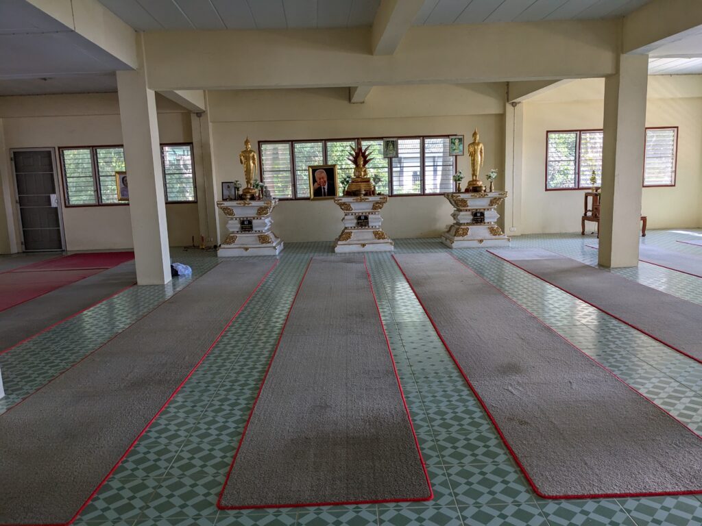 Doi Suthep meditation hall