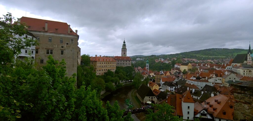 A view of Cesky Krumlov