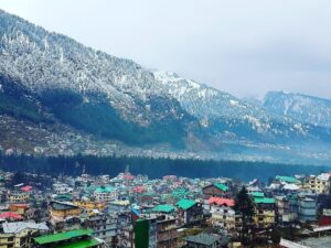 A View of Manali from afar