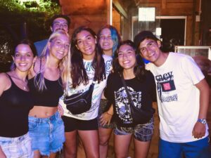 experiencing hostels with friends