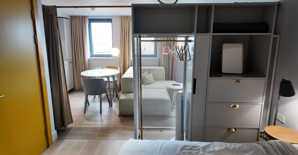 Room at Eden Locke in Edinburgh Scotland