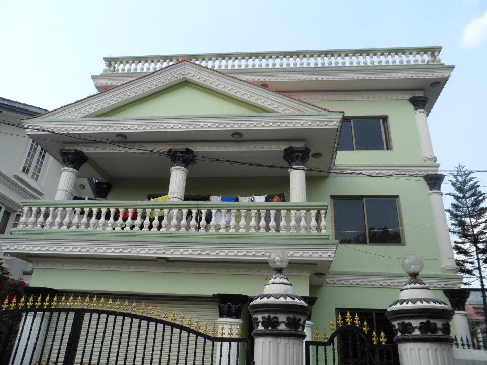 BB’s house in Nepal, which was luckily well-built and earthquake-safe.