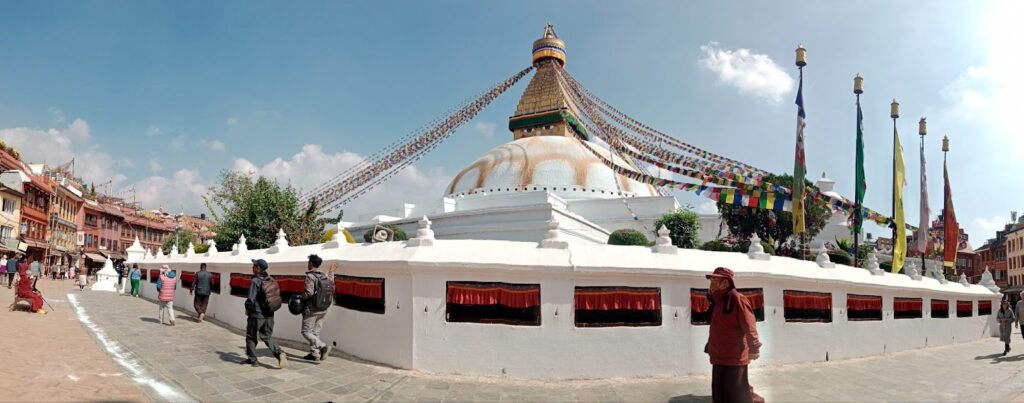 Boudha Stupa of the Baby Milk Scam in Nepal