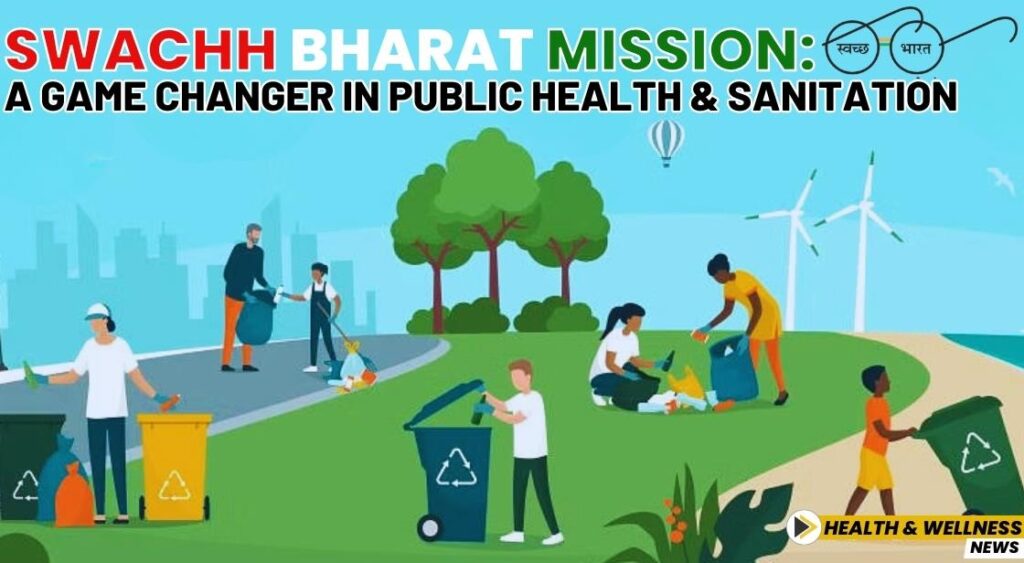 Poster demonstrating the Swacch Bharat Mission in action, Indore