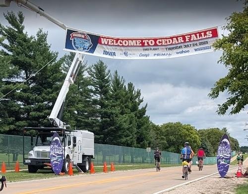 Cedar Falls Stop, RAGBRAI